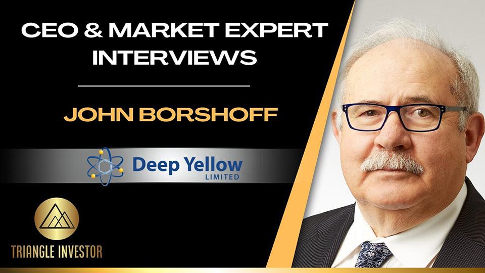 Triangle Investor – One hour interview with John Borshoff, Deep Yellow CEO